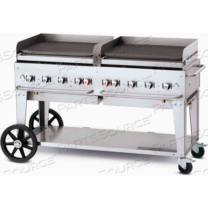 MOBILE OUTDOOR GRIDDLE 60" NG - MG-60 by Crown Verity MOBILE OUTDOOR GRIDDLE 60" NG - MG-60 by Crown Verity