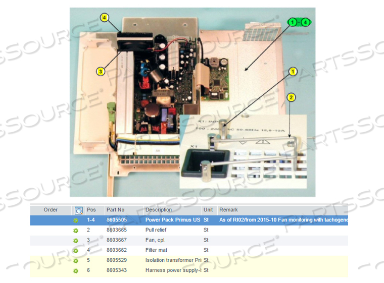 PRIMUS POWER PACK by Draeger Inc.