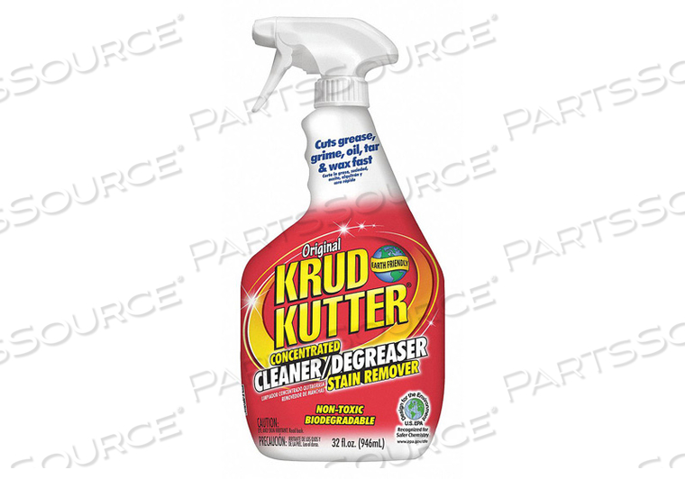 CONCENTRATED CLEANER & DEGREASER, 32 OZ. TRIGGER SPRAY BOTTLE by Krud Kutter