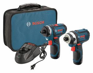 CORDLESS COMBINATION KIT 2 TOOLS 12.0V by Bosch Tools