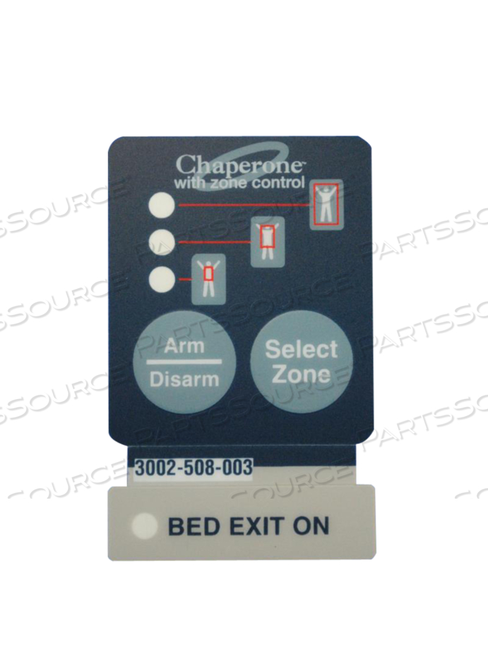 ZONE CONTROL II MODULE LABEL FOR FOOT BOARD ASSEMBLY ZONE CONTROL II MODULE LABEL FOR FOOT BOARD ASSEMBLY