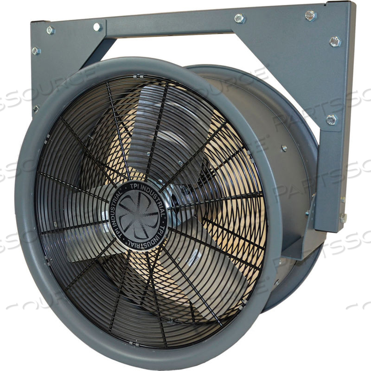 24" HIGH VELOCITY AIR CIRCULATOR W/ YOKE MOUNT - DIRECT DRIVE - 1/2 HP - 120V - 1 PH by TPI Corporation 24" HIGH VELOCITY AIR CIRCULATOR W/ YOKE MOUNT - DIRECT DRIVE - 1/2 HP - 120V - 1 PH by TPI Corporation