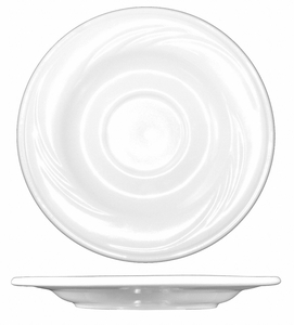 SAUCER 5-7/8 DIA BRIGHT WHITE PK36 by ITI SAUCER 5-7/8 DIA BRIGHT WHITE PK36 by ITI