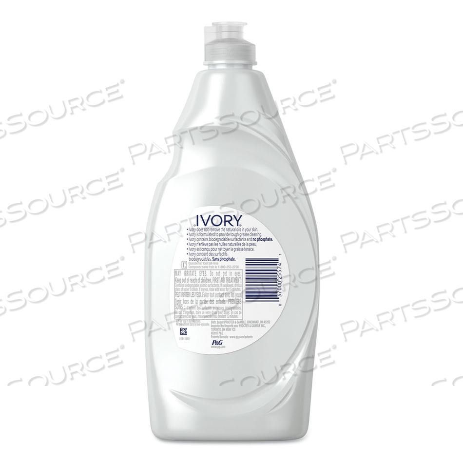 DISH DETERGENT, CLASSIC SCENT, 24 OZ BOTTLE by Ivory
