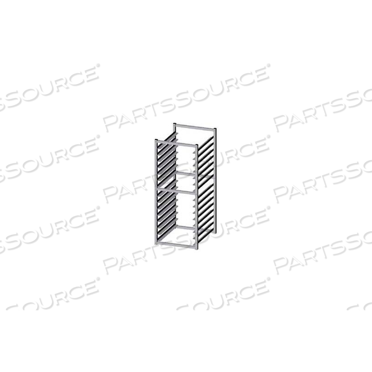 INSERT PAN RACK, KD, 15 PAN CAPACITY, 20-1/4"W X 49-1/2"H X 24"D by Prairie View Industries Inc.