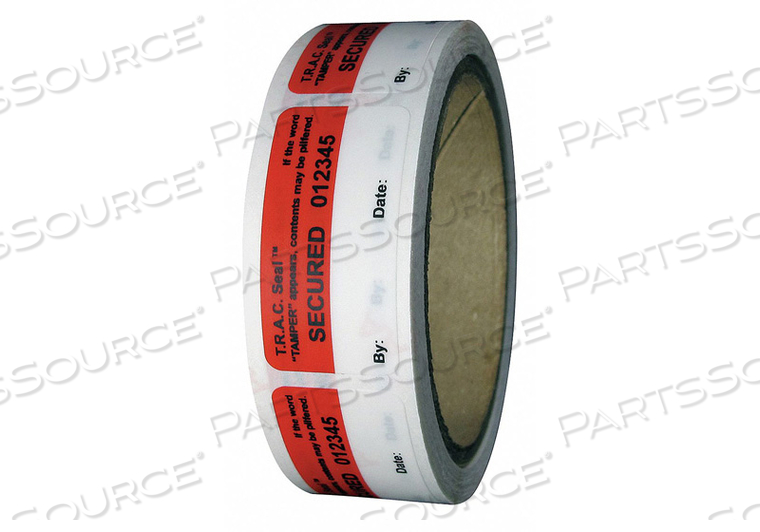 TAMPER-EVIDENT TAPE 1IN X 2IN PK250 by NovaVision