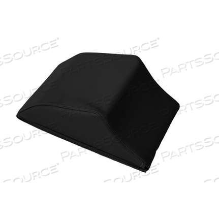 HEADREST, UNIVERSAL SIZE, BLACK, WITH COVER by Shuttle Systems - Contemporary Design