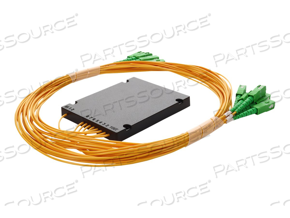 ADDON, NETWORK SPLITTER, ASC SINGLE-MODE (M) TO ASC SINGLE-MODE (M), 1.5 M, FIBER OPTIC, SIMPLEX, OS2, OFNR, RISER, YELLOW by ADDON ADDON, NETWORK SPLITTER, ASC SINGLE-MODE (M) TO ASC SINGLE-MODE (M), 1.5 M, FIBER OPTIC, SIMPLEX, OS2, OFNR, RISER, YELLOW by ADDON