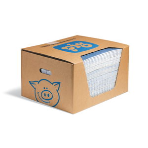 PIG WATER ABSORBENT MAT PAD IN DISPENSER BOX by New Pig Corporation