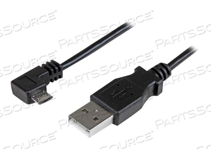 CHARGE POWER-HUNGRY MOBILE DEVICES WITH THIS 24AWG MICRO-USB CABLE - 2M RIGHT AN by StarTech.com Ltd.