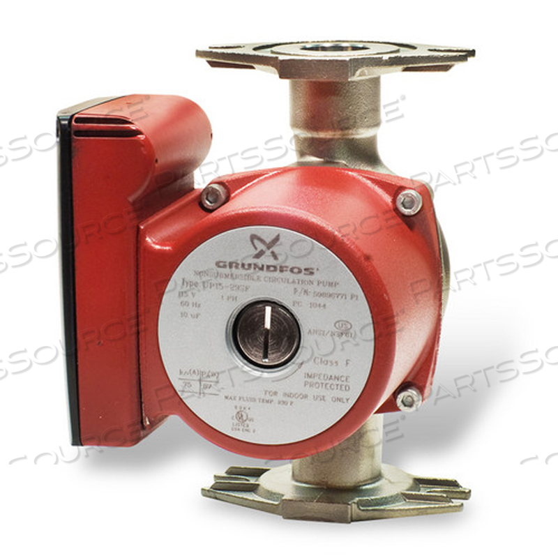 59896771 115V 1/12 HP 1 SPEED STAINLESS CIRCULATOR FLANGED HOUSING REPLACES UP15-18SF 59896125 by Grundfos 59896771 115V 1/12 HP 1 SPEED STAINLESS CIRCULATOR FLANGED HOUSING REPLACES UP15-18SF 59896125 by Grundfos