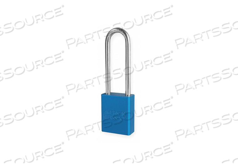 D8965 LOCKOUT PADLOCK KA BLUE 1-7/8 H by American Lock D8965 LOCKOUT PADLOCK KA BLUE 1-7/8 H by American Lock