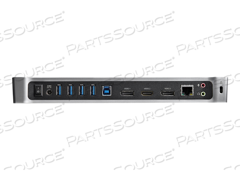 4K USB DOCKING STATION SUPPORTS 4K ON ONE DISPLAY - TRIPLE DISPLAY DOCKING STATI by StarTech.com Ltd.