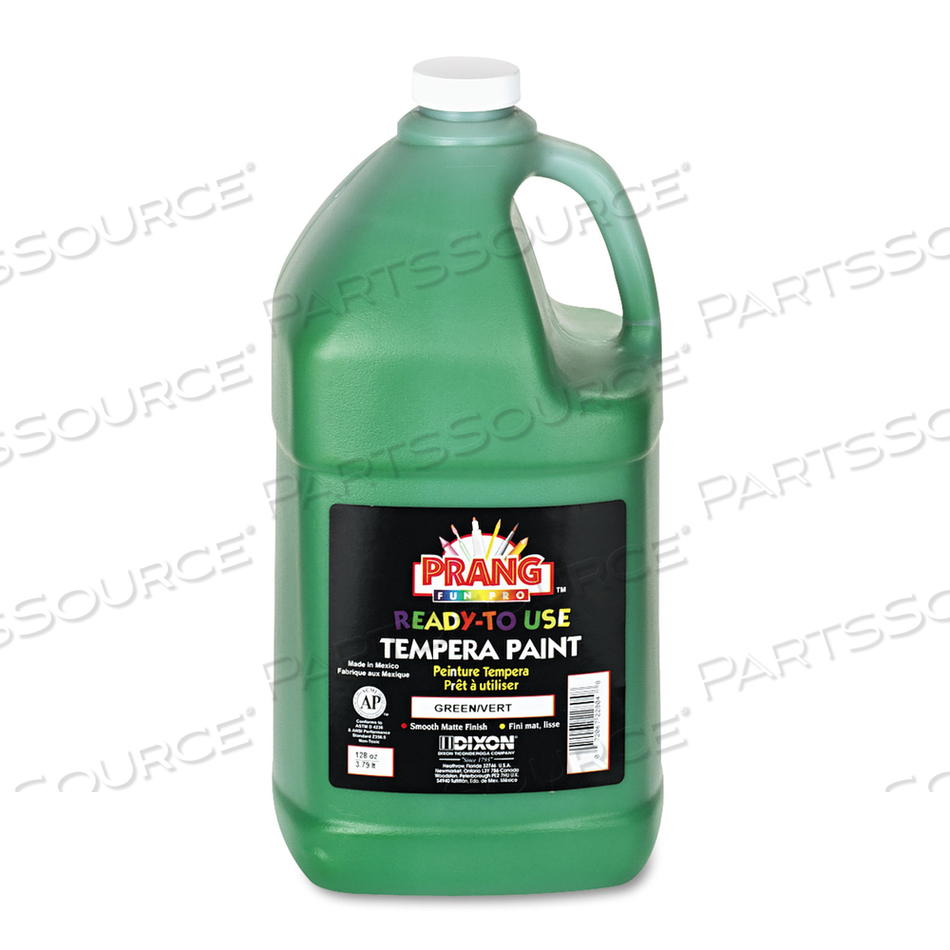 PRANG TEMPERA PAINT, READY-TO-USE, NONTOXIC, 1 GALLON, GREEN by Prang