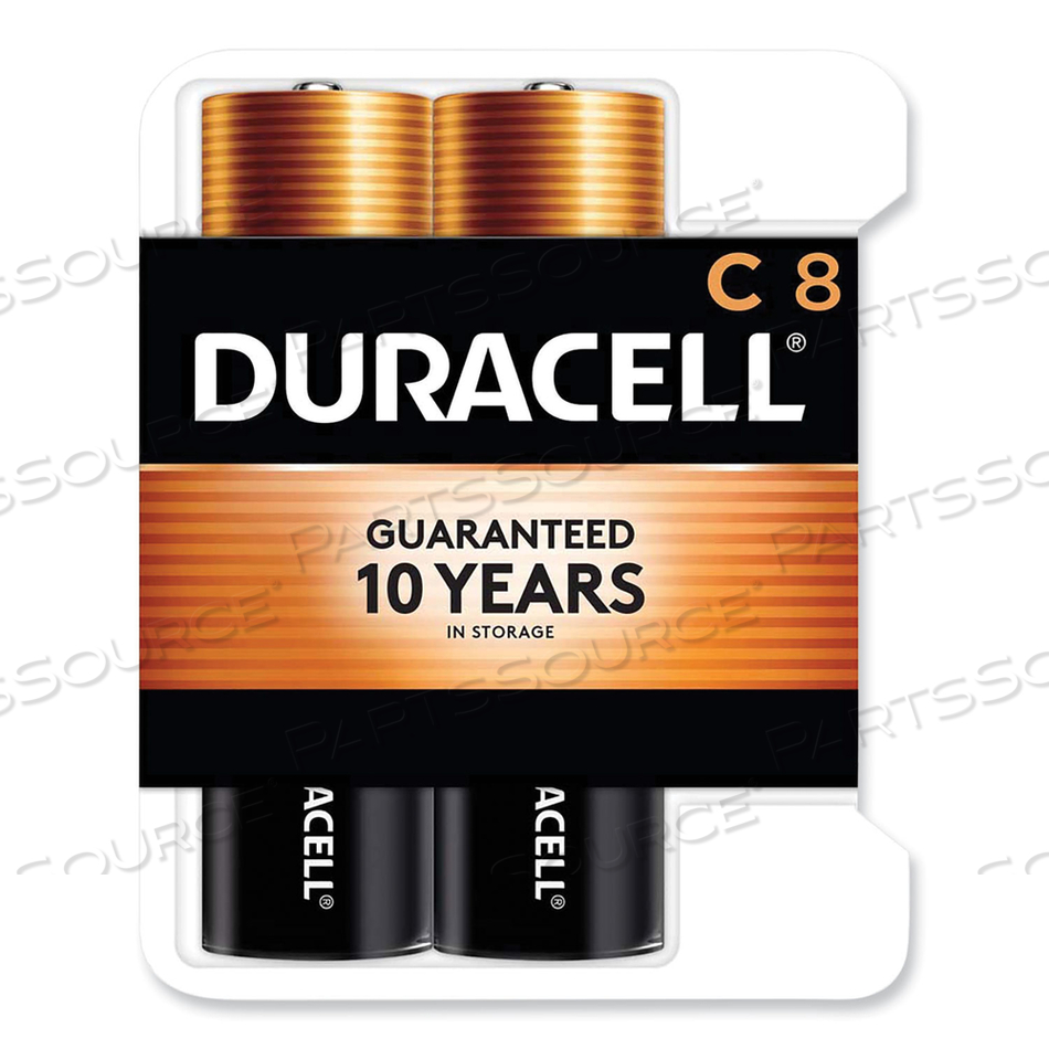 BATTERY, COPPERTOP, C, ALKALINE, 1.5V, 8000 MAH by Duracell