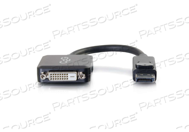 8" DISPLAYPORT DVI-D ADAPTER CONVERTER - BLACK by Legrand AV (C2G)