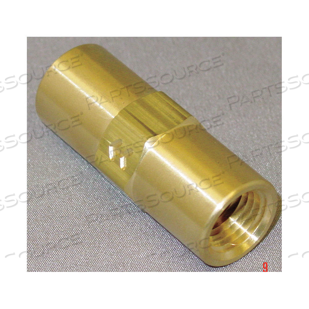 PISTON SPRING CHECK VALVE, PISTON, INLINE VALVE BODY, 1/4 IN PIPE SIZE, FNPT X FNPT by Approved Vendor PISTON SPRING CHECK VALVE, PISTON, INLINE VALVE BODY, 1/4 IN PIPE SIZE, FNPT X FNPT by Approved Vendor