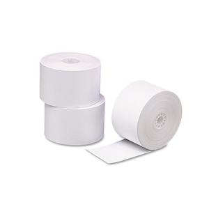 DIRECT THERMAL PRINTING PAPER ROLLS, 0.69" CORE, 2.31" X 356 FT, WHITE, 24/CARTON by Iconex