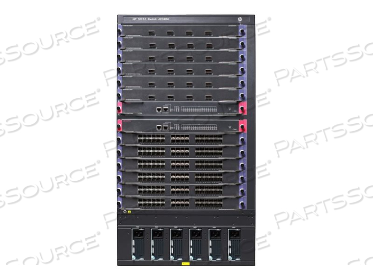 HPE 10512 SWITCH CHASSIS by HP (Hewlett-Packard)