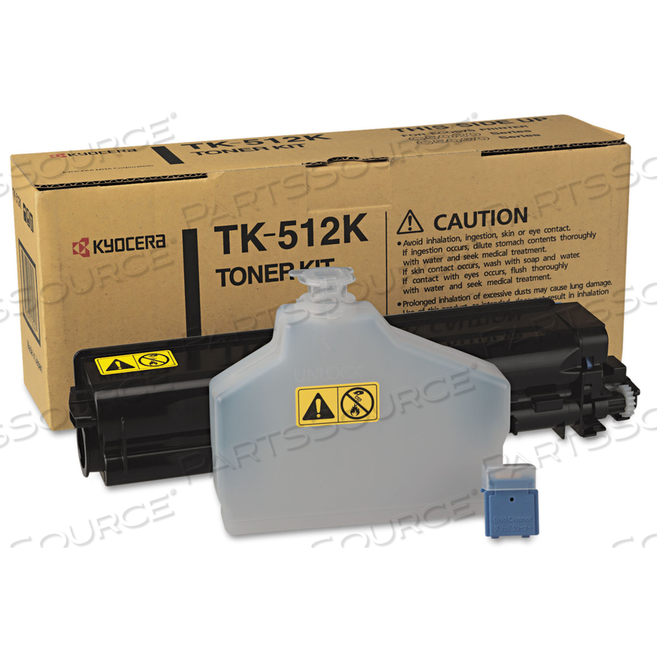 TK512K TONER, 8,000 PAGE-YIELD, BLACK 