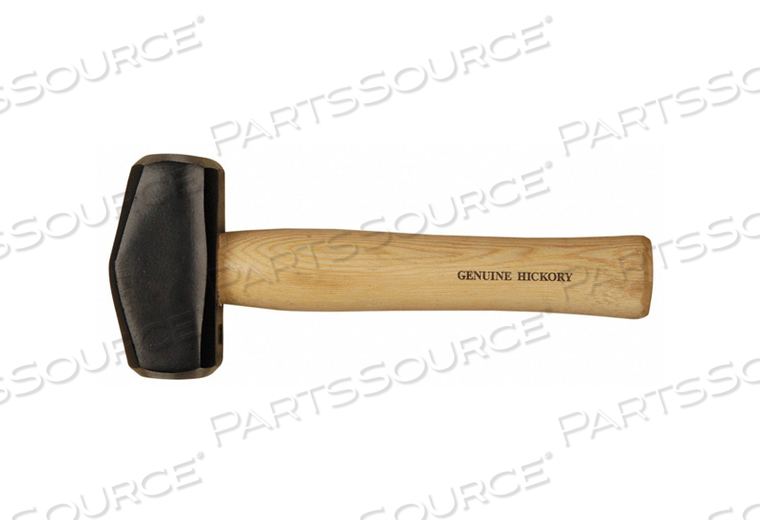STEEL DRILLING HAMMER, HAMMER TYPE SLEDGE HAMMER, NON-SPARKING NO, HANDLE MATERIAL WOOD, HEAD MATERIAL STEEL, HEAD WEIGHT 2 LB, FACE DIAMETE by Westward