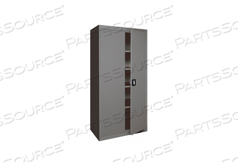 E1447 SHELVING CABINET 72 H 36 W CHARCOAL by Sandusky Lee Cabinets E1447 SHELVING CABINET 72 H 36 W CHARCOAL by Sandusky Lee Cabinets
