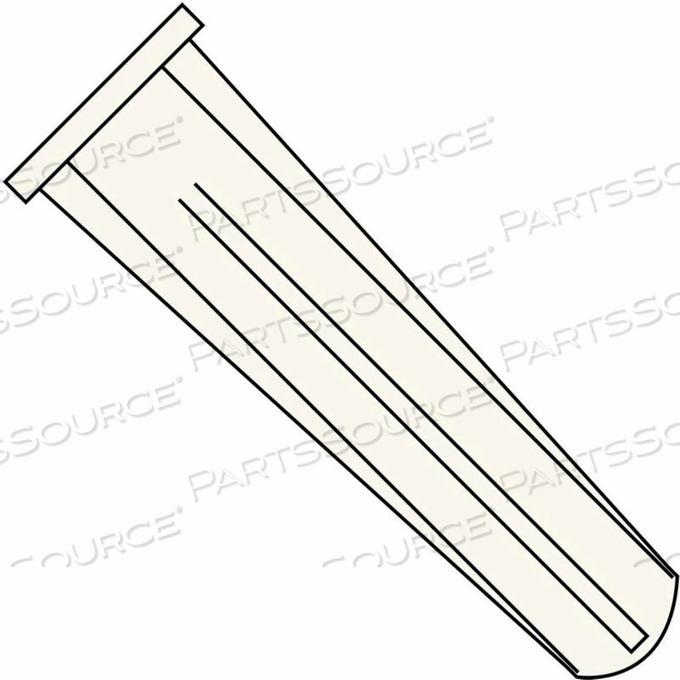 CONICAL PLASTIC ANCHOR - 10-12 X 1 - BLUE - PKG OF 5000 by Kanebridge Corporation