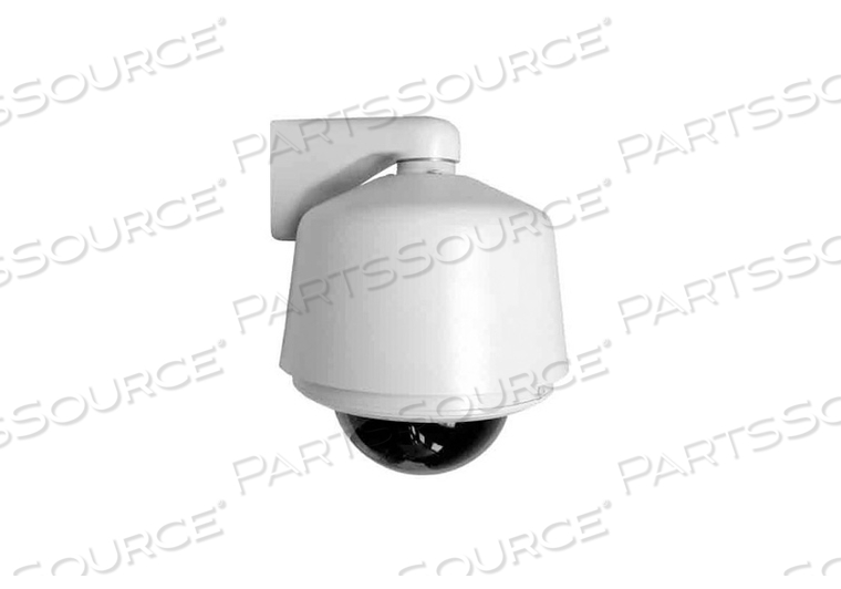 PTZ DOME CAMERA, ALUMINUM, THERMO PLASTIC, GRAY, 3.6 TO 82.8 MM FOCAL LG, 768 X 494 PIXEL, 24 VAC/DC, 0.7/23 VA 