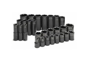 SOCKET SET 1/2 IN DR 28 PC by SK Professional Tools
