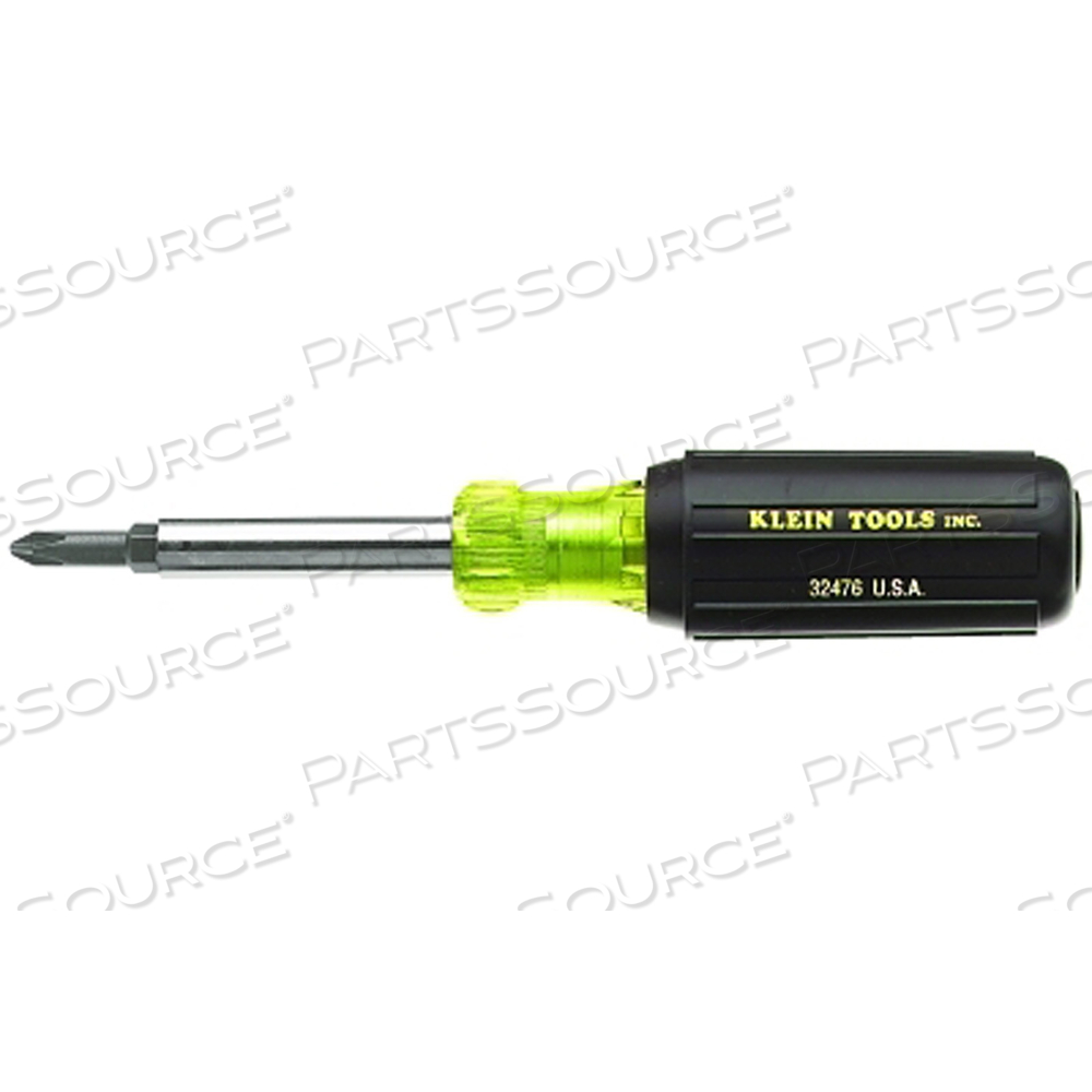 MULTI-BIT SCREWDRIVER 5-IN-1 7-1/2 by Klein Tools