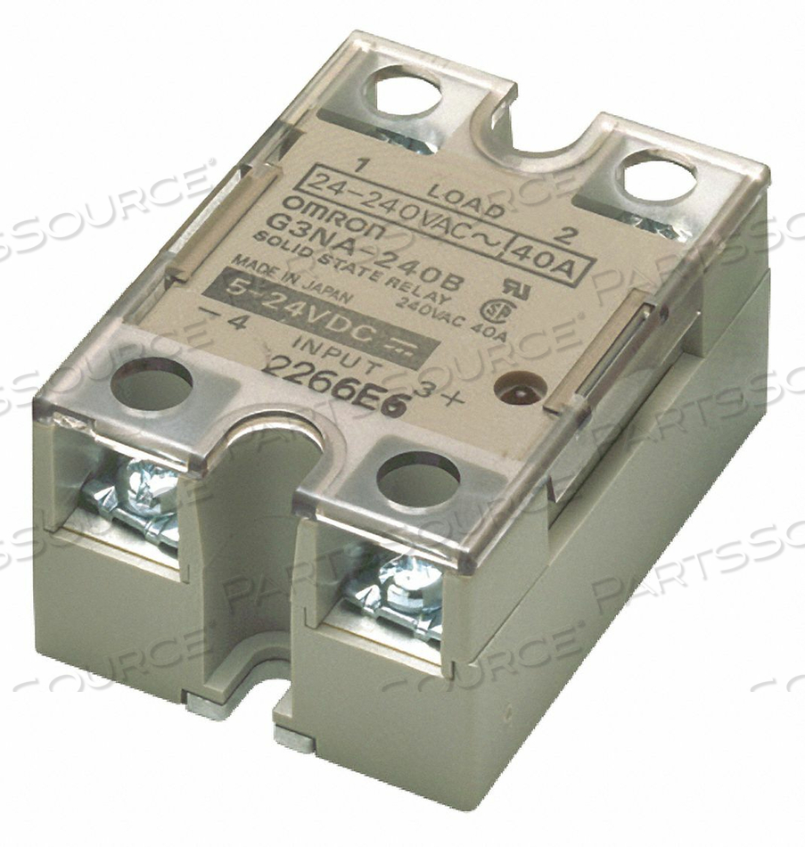 SOLID STATE RELAY INPUT 10 TO 30VAC/DC by Omron - Electronic Division SOLID STATE RELAY INPUT 10 TO 30VAC/DC by Omron - Electronic Division