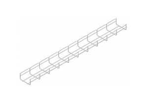 WIRE MESH CABLE TRAY 4X2IN 10 FT by Cablofil