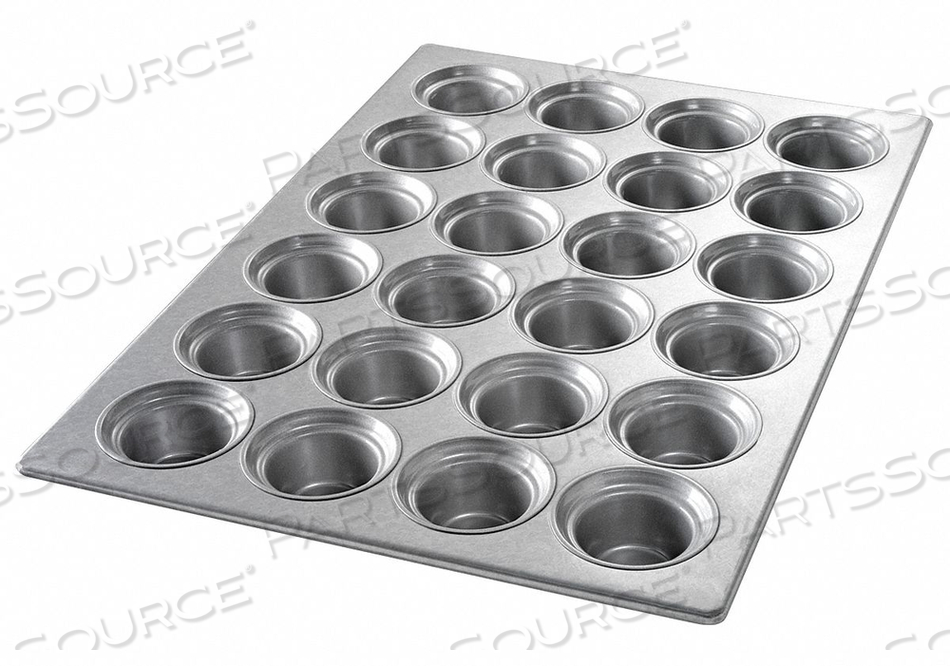 LARGE CROWN MUFFIN PAN 24 MOULDS by Chicago Metallic