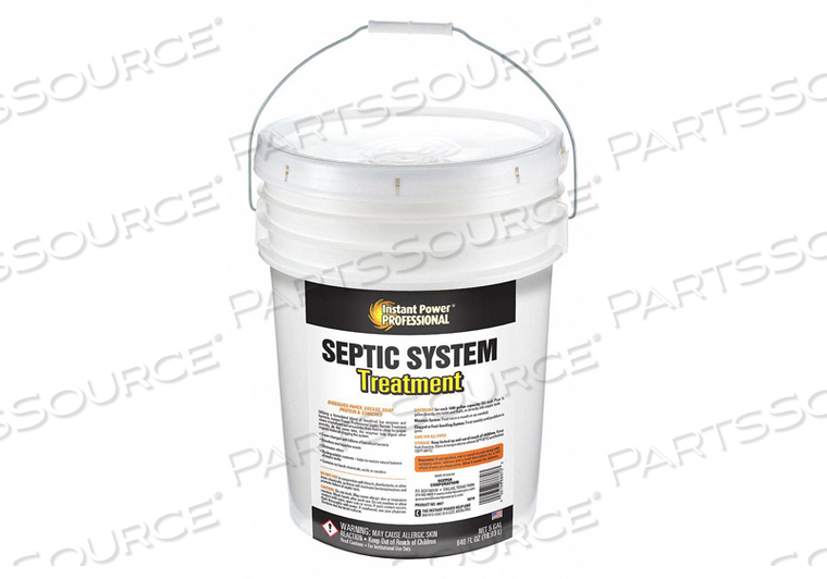 SEPTIC TANK TREATMENT 5 GAL. BOTTLE by Instant Power Professional SEPTIC TANK TREATMENT 5 GAL. BOTTLE by Instant Power Professional