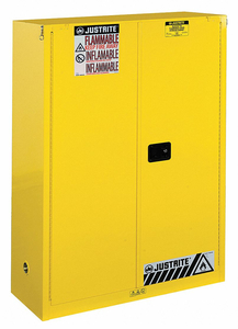 FLAMMABLE CABINET 60 GAL. YELLOW by Justrite