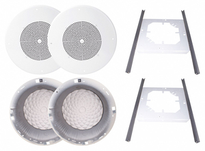IN-CEILING SPEAKER KIT 13INLX3-1/2INH PR by Speco Technologies