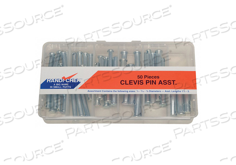 CLEVIS PIN KIT 50 PCS 21 SZS by ITW CLEVIS PIN KIT 50 PCS 21 SZS by ITW