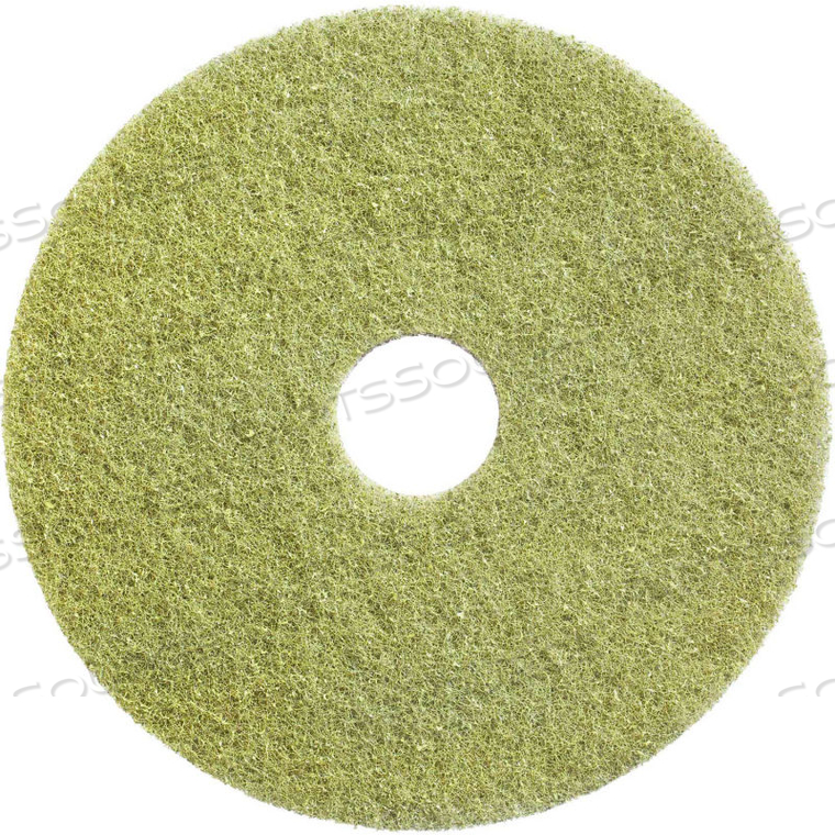 DIAMOND POLISHING 17" POLISHING PAD, 1500 GRIT YELLOW, 2 PER CASE by Americo Manufacturing Co.