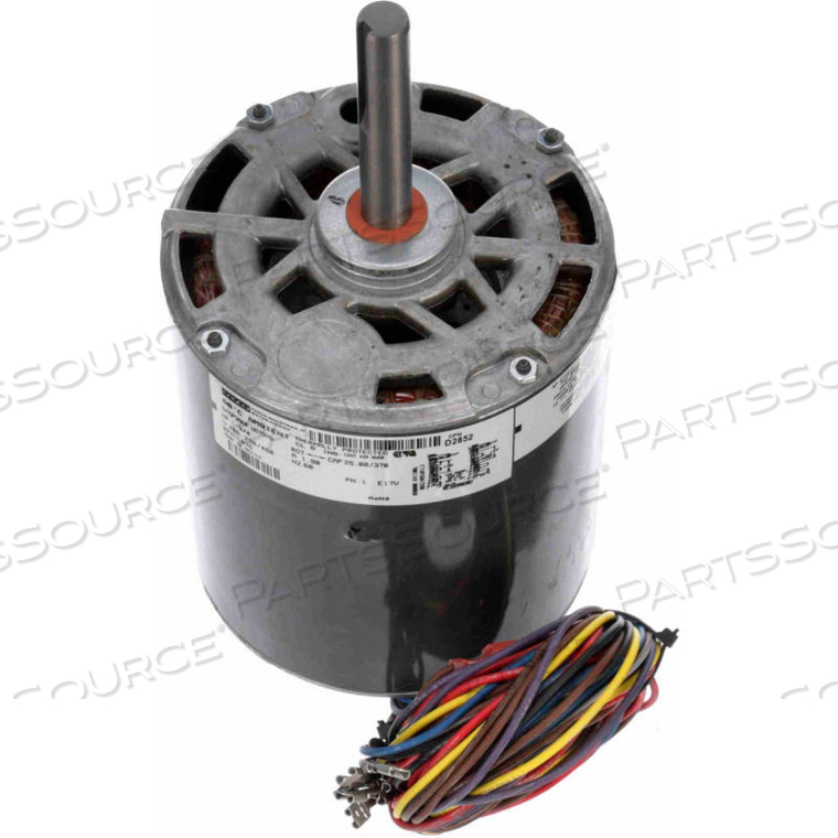 CONDENSER FANS MOTOR, 1 HP, 1075 RPM, 208-230/460V, OAO by Fasco