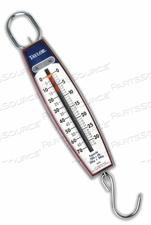 HANGING SCALE LINEAR 32KG/70 LB.CAP by Taylor