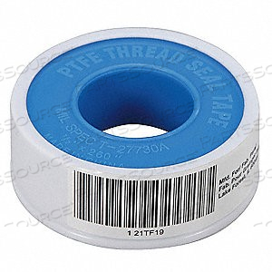 3127 ALLIANCE PTFE TEFLON THREAD SEAL TAPE, 1/2"X260" by Howard Berger Co