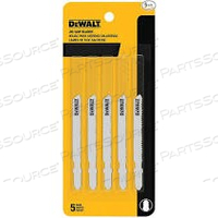 DW3776-5 DEWALT 3" 24TPI THIN METAL CUT COB JIG SAW BLADE 5PK by DeWalt