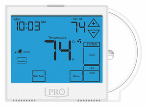 LOW VOLTAGE THERMOSTAT AUTO-ON by PRO1 IAQ