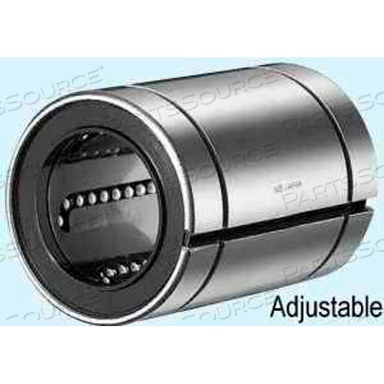 3/8" ID CLEARANCE ADJUSTABLE TYPE LINEAR BEARING W/RESIN RETAINER, STEEL by NB Products