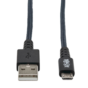 HEAVY DUTY USB-A TO USB MICRO-B CHARGING SYNC CABLE ANDROID 10FT by Tripp Lite HEAVY DUTY USB-A TO USB MICRO-B CHARGING SYNC CABLE ANDROID 10FT by Tripp Lite