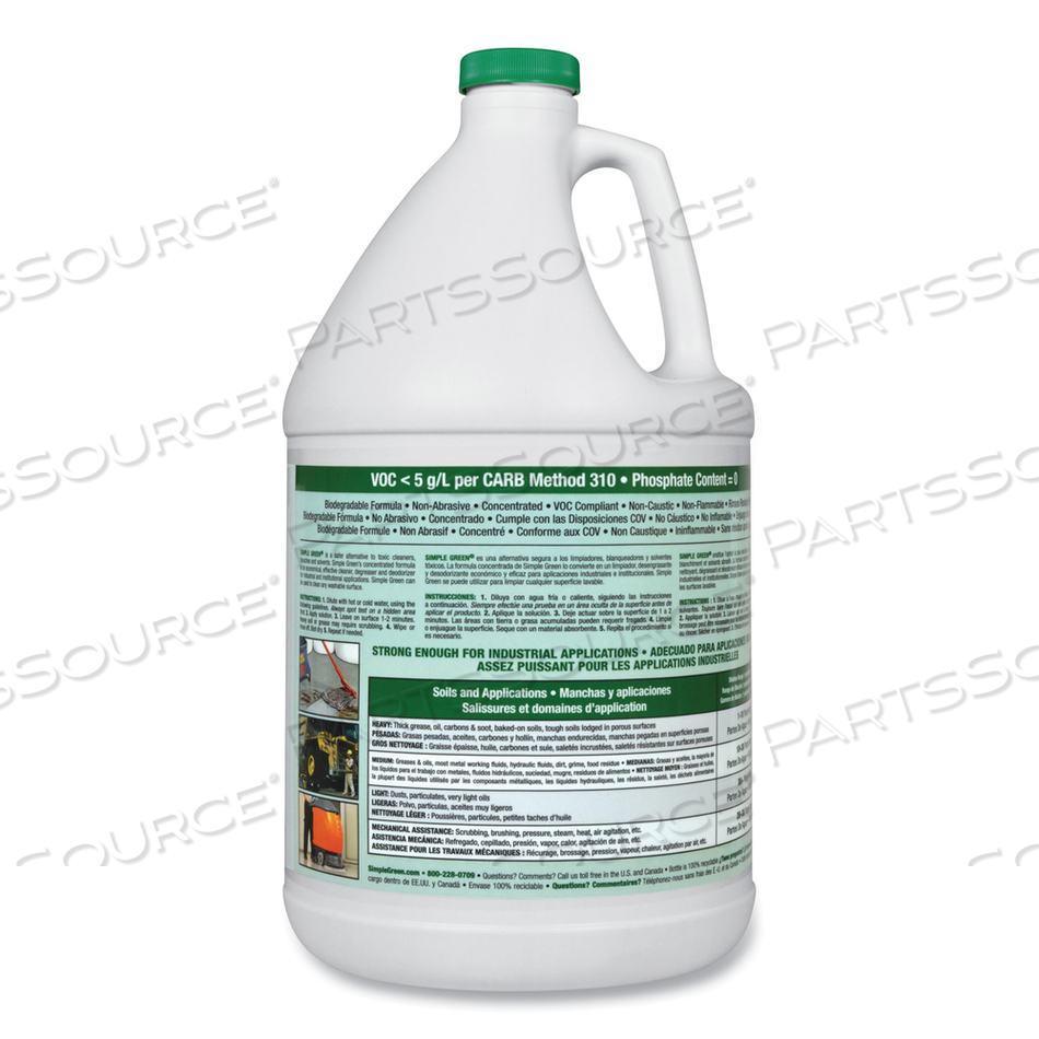 INDUSTRIAL CLEANER AND DEGREASER, CONCENTRATED, 1 GAL BOTTLE by Simple Green
