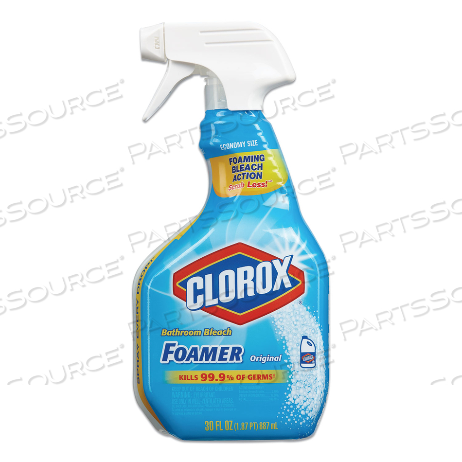 BLEACH FOAMER BATHROOM SPRAY, ORIGINAL, 30 OZ SPRAY BOTTLE by Clorox BLEACH FOAMER BATHROOM SPRAY, ORIGINAL, 30 OZ SPRAY BOTTLE by Clorox