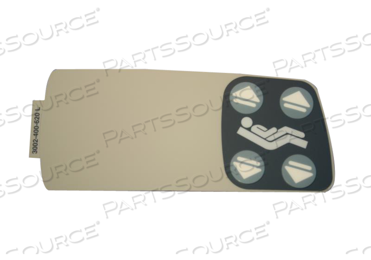 STANDARD SIDERAIL WITH NURSE CALL, TV/RADIO & LIGHTS STANDARD SIDERAIL WITH NURSE CALL, TV/RADIO & LIGHTS