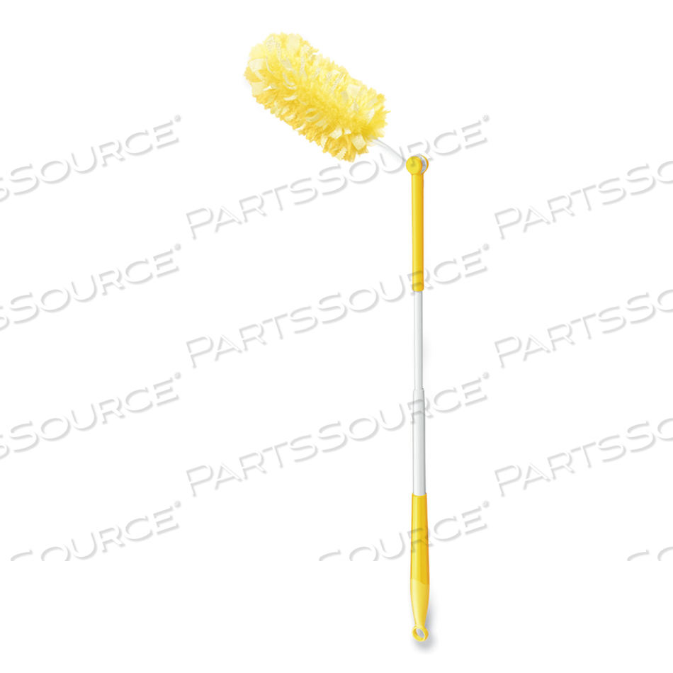 HEAVY DUTY DUSTERS WITH EXTENDABLE HANDLE, 14" TO 3 FT HANDLE, 1 HANDLE AND 3 DUSTERS/KIT by Swiffer