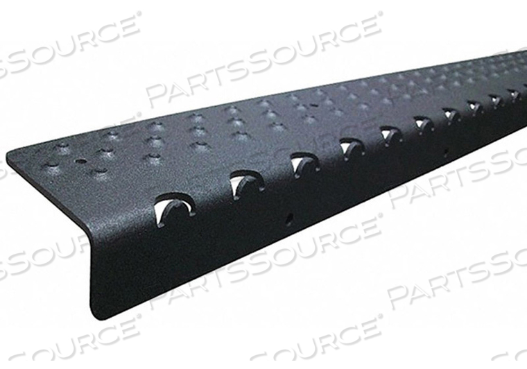 STAIR NOSING BLACK 30IN W ALUMINUM by Handi Ramp STAIR NOSING BLACK 30IN W ALUMINUM by Handi Ramp